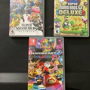 Nitendo switch Games